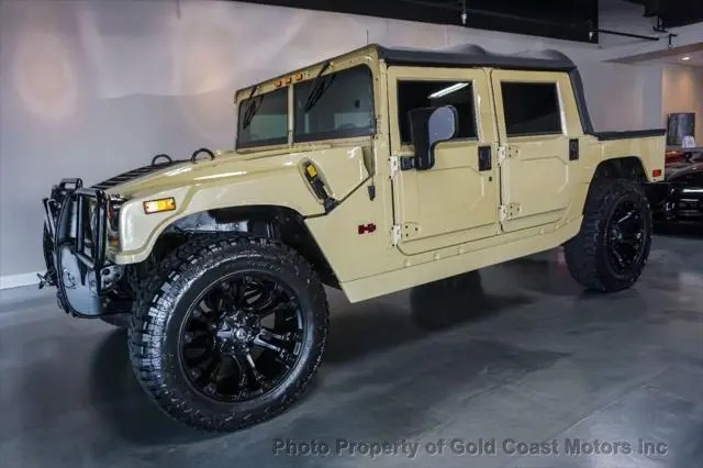 2004 Hummer H1 4-Passenger Open Top Hard Doors
