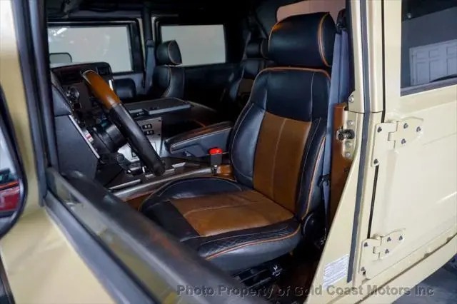 2004 Hummer H1 4-Passenger Open Top Hard Doors