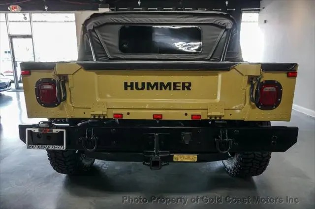 2004 Hummer H1 4-Passenger Open Top Hard Doors