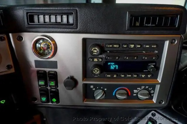 2004 Hummer H1 4-Passenger Open Top Hard Doors
