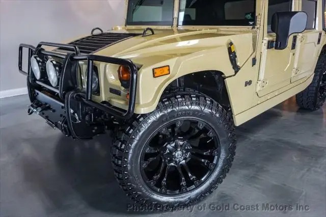2004 Hummer H1 4-Passenger Open Top Hard Doors