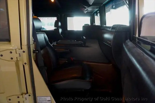 2004 Hummer H1 4-Passenger Open Top Hard Doors