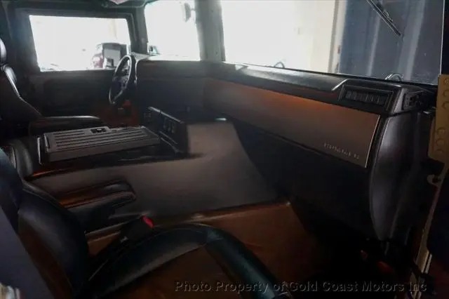 2004 Hummer H1 4-Passenger Open Top Hard Doors