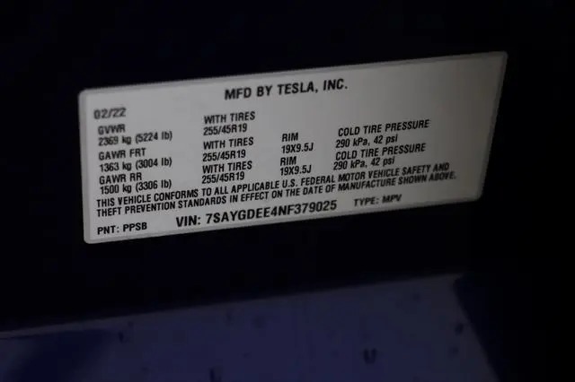 2022 Tesla Model Y Long Range Dual Motor All-Wheel Drive
