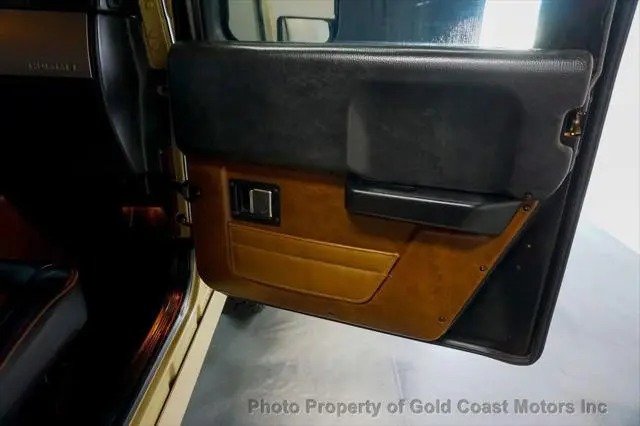 2004 Hummer H1 4-Passenger Open Top Hard Doors