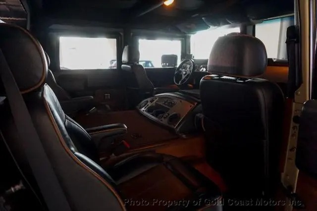 2004 Hummer H1 4-Passenger Open Top Hard Doors