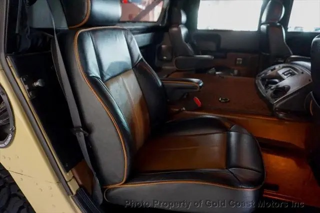 2004 Hummer H1 4-Passenger Open Top Hard Doors