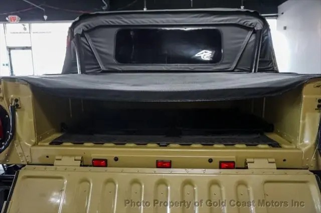 2004 Hummer H1 4-Passenger Open Top Hard Doors