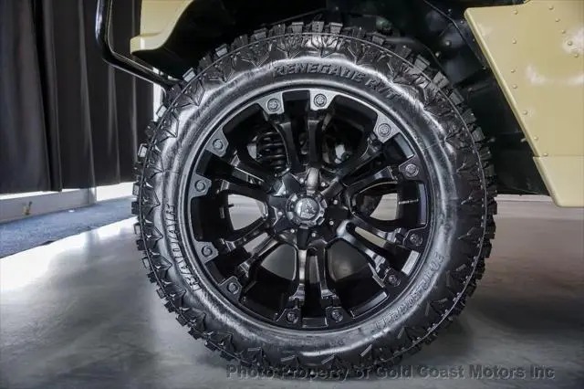 2004 Hummer H1 4-Passenger Open Top Hard Doors