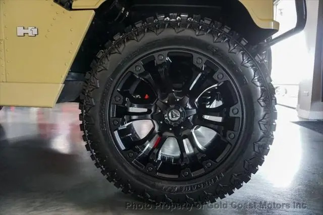 2004 Hummer H1 4-Passenger Open Top Hard Doors
