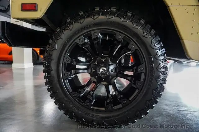 2004 Hummer H1 4-Passenger Open Top Hard Doors
