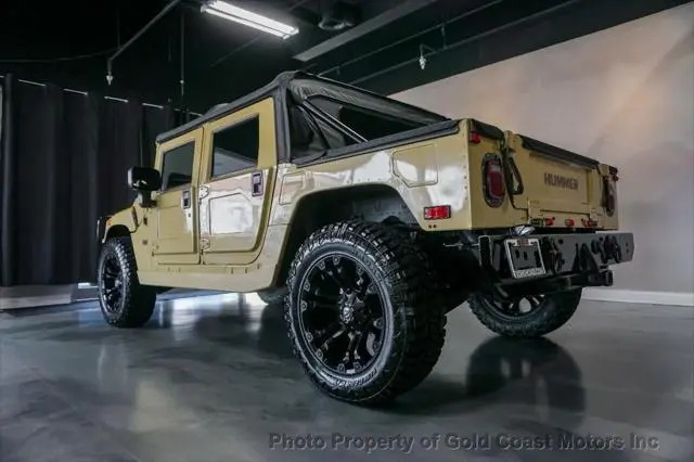 2004 Hummer H1 4-Passenger Open Top Hard Doors