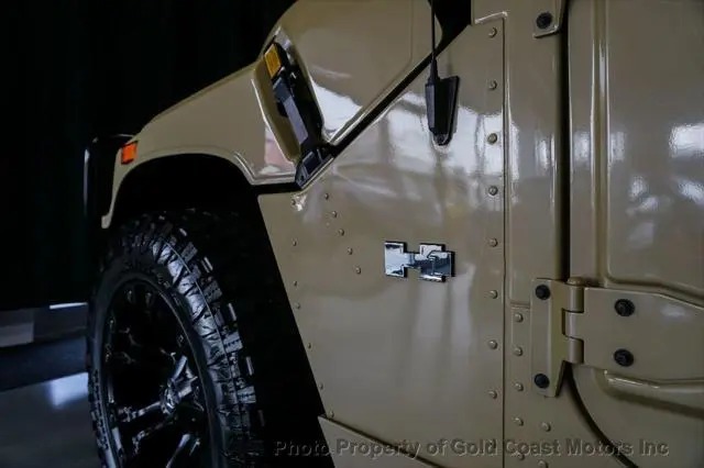 2004 Hummer H1 4-Passenger Open Top Hard Doors