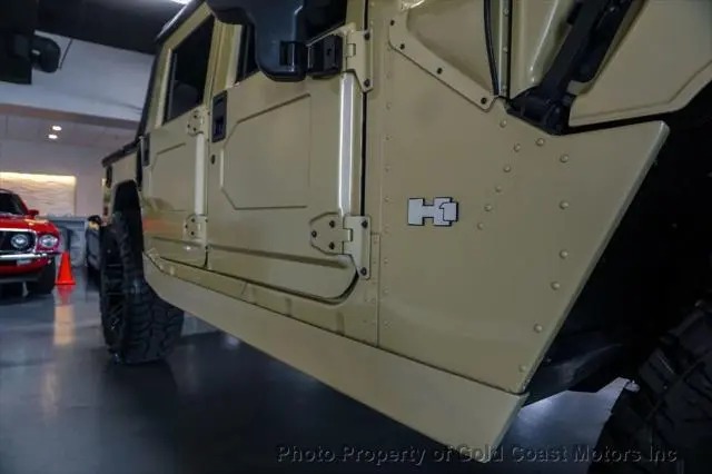 2004 Hummer H1 4-Passenger Open Top Hard Doors