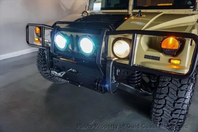 2004 Hummer H1 4-Passenger Open Top Hard Doors