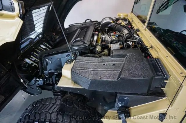 2004 Hummer H1 4-Passenger Open Top Hard Doors