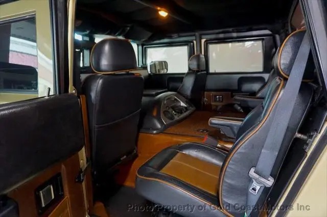 2004 Hummer H1 4-Passenger Open Top Hard Doors