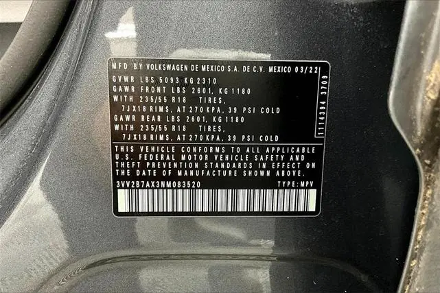 2026 Volkswagen Atlas 2.0T SE w/Technology 4MOTION